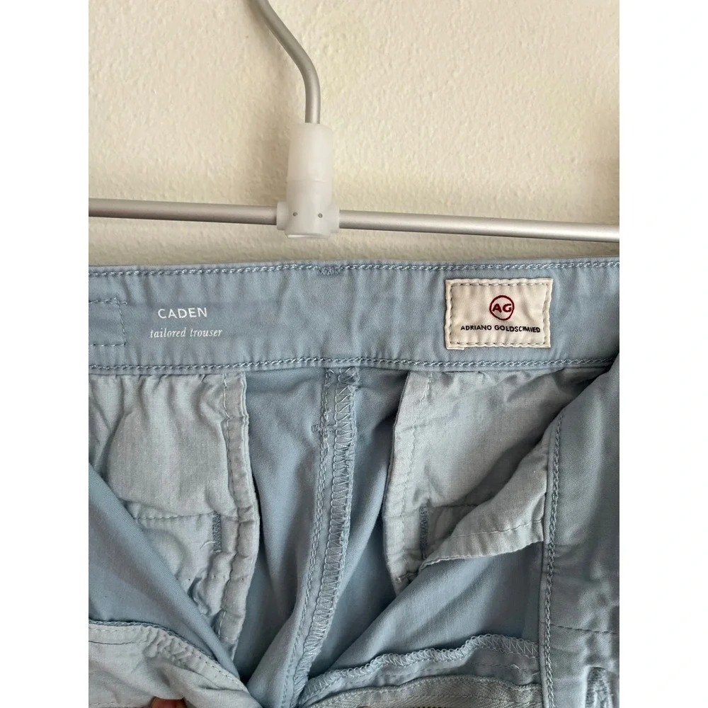 AG‎ Adriano Goldschmied Caden Tailored Trouser Light Blue Chino Mens 30 Prep